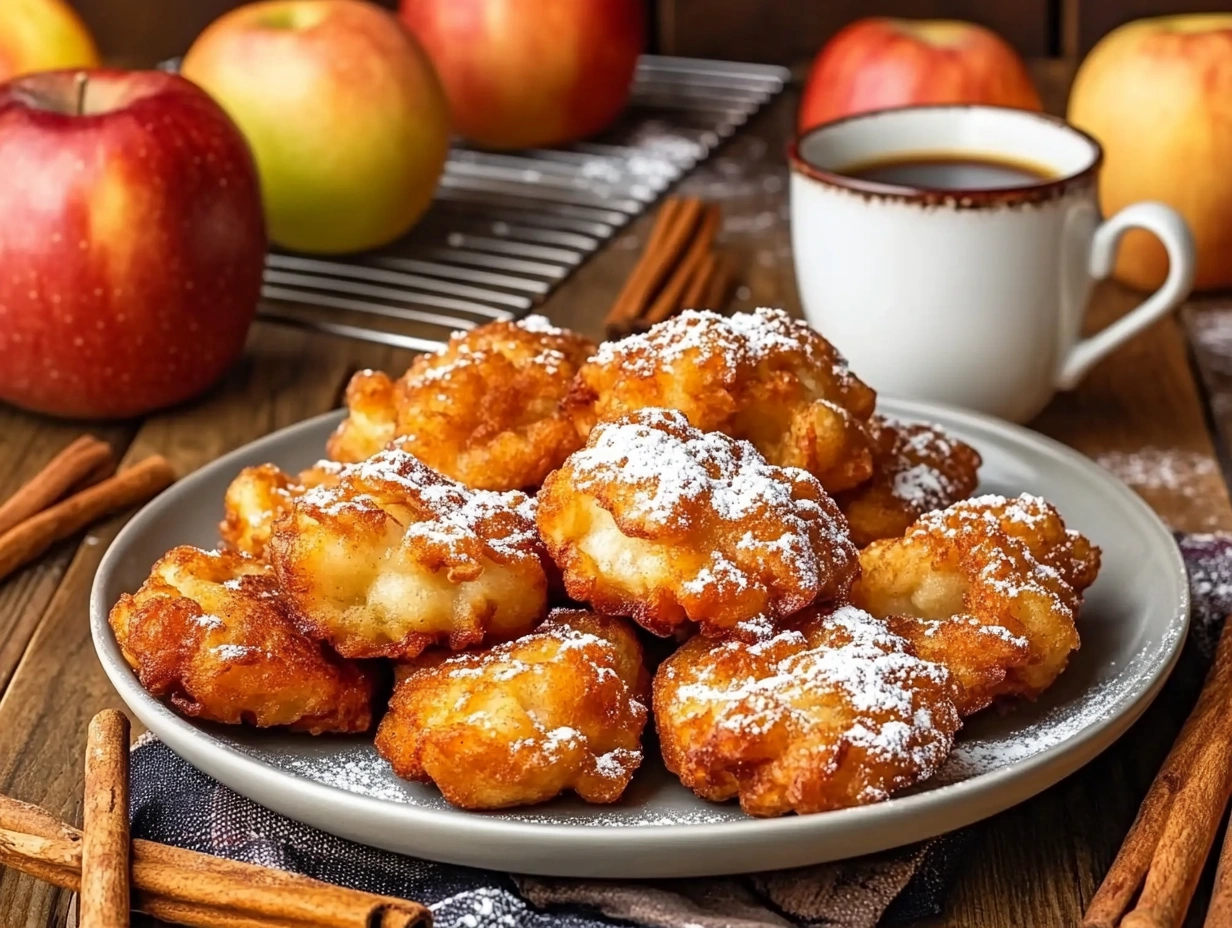 Why did my apple fritters get soggy?