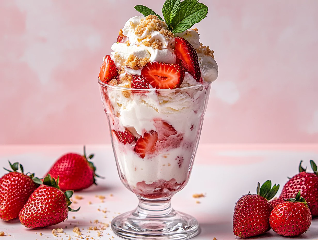 Strawberry Shortcake Ice Cream