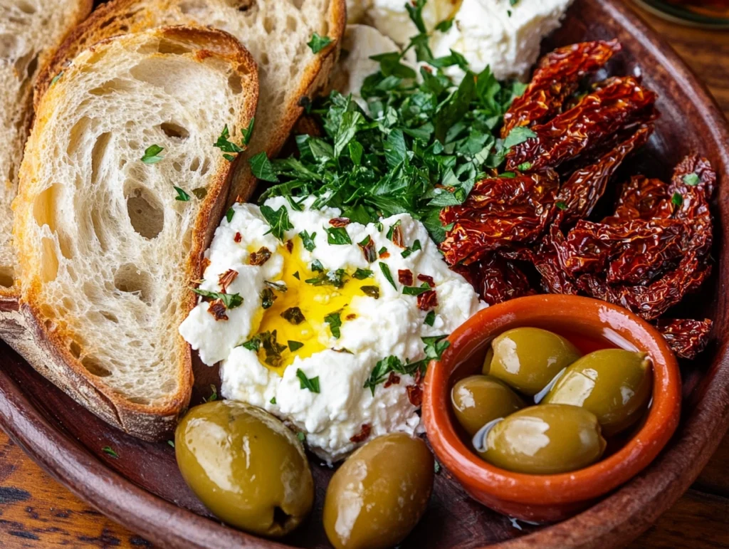 What pairs well with sundried tomatoes?