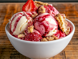 Strawberry Shortcake Ice Cream