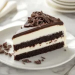 What does a Tuxedo Bar Cake have in it?