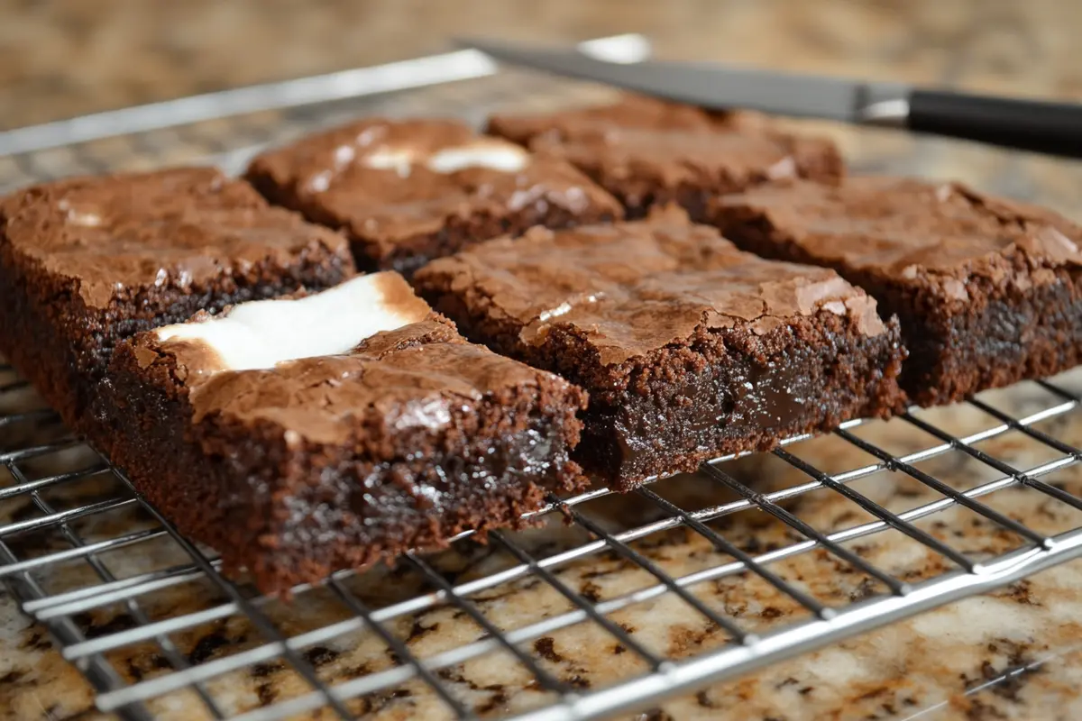 Recipe For Heavenly Hash Brownies.