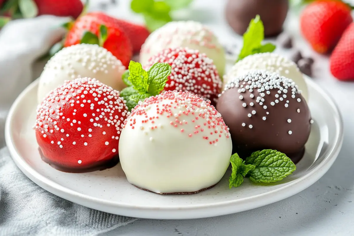 Strawberry Truffles