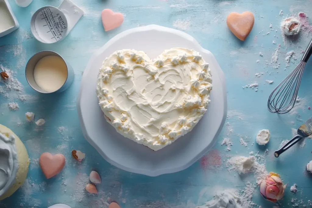 How much batter do I need for a heart-shaped pan?