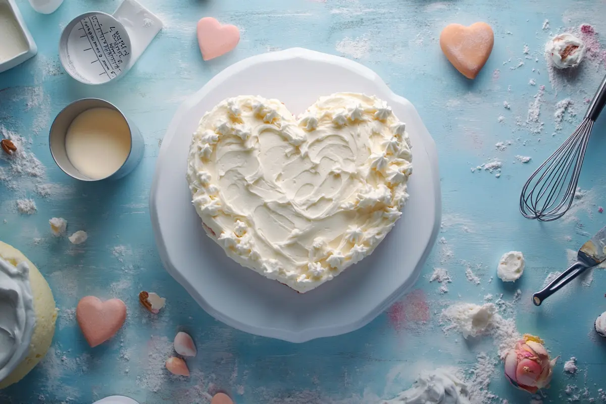 How much batter do I need for a heart-shaped pan?