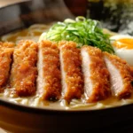 What is katsu ramen made of?